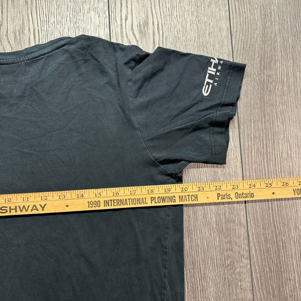 Formula 1 2013 Abu Dhabi Grand Prix Medium Etihad Airways T-Shirt Mens Black - Picture 7 of 8